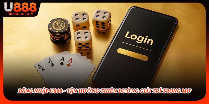 Đăng nhập U888 dễ dàng nhờ thực hiện theo hướng dẫn
