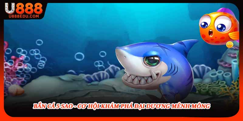 Bắn Cá 5 Sao - Cơ Hội Khám Phá Đại Dương Mênh Mông